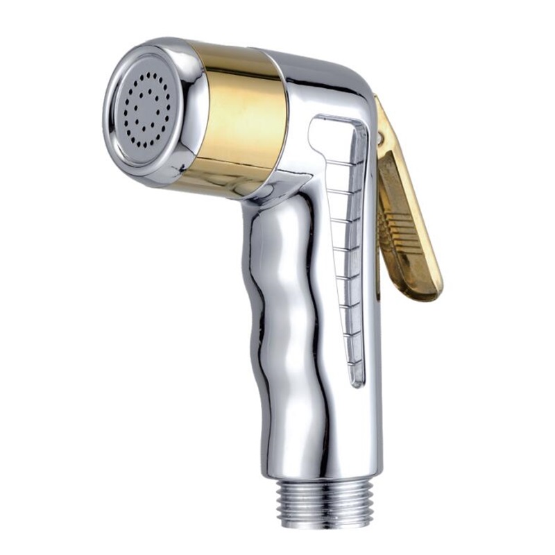 Spray de chuveiro Shattaf muçulmano para bidé dourado e cromado